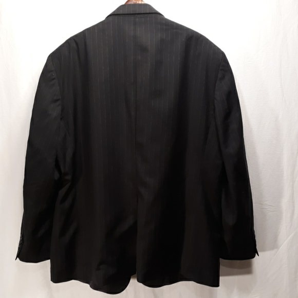 Geoffrey Beene Pin Stripe Suit Jacket 50R - Picture 7 of 9